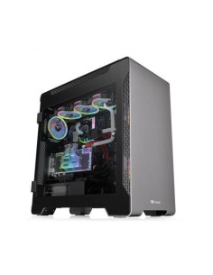Thermaltake A700 TG Aluminum, Tempered Glass - Space Grey