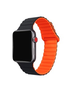 WATCHBAND 42/44/45MM MAG BK OR